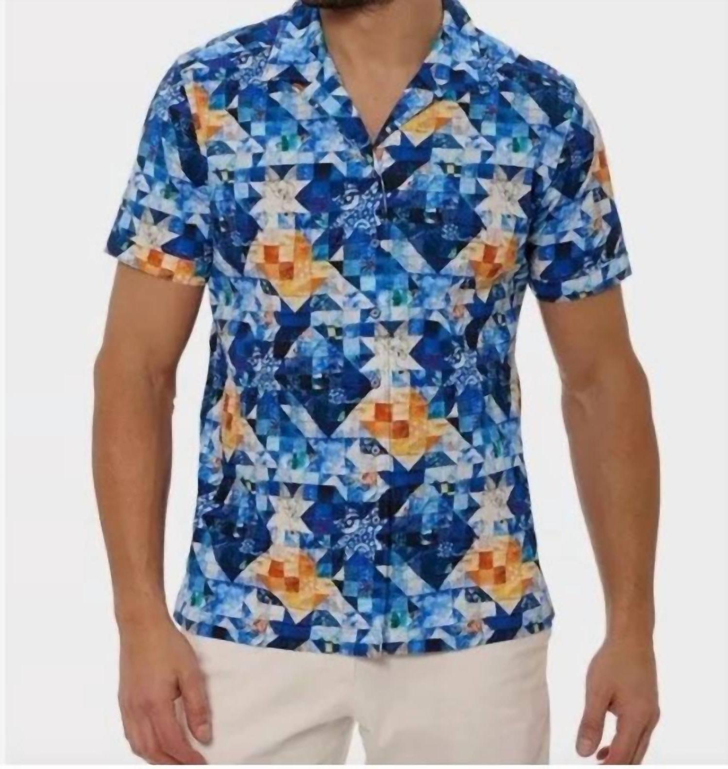 Robert Graham Sashiko Camp Shirt Multi - $137.00