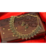 Joharibazar Rajasthani Gold Plated Kundan Jadau Temple Choker Jewelry Se... - €25,99 EUR