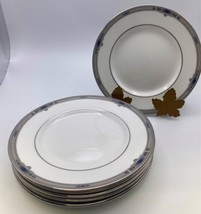 Wedgwood Bone China AMHERST Bread / Appetizer Plates Made in England Set of 6 - £47.95 GBP