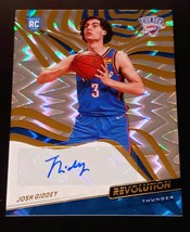 Authenticity Guarantee 
2021-22 Panini Revolution Fractal /100 Josh Giddey #R... - £511.58 GBP