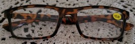 Tortoise Plastic Framed Reading Glasses ~ +2.00 Strength ~ 52~18~140mm ~... - $14.96