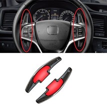 For 18-22 Accord Civic Real Carbon Fiber Steering Wheel Paddle Shifter Extension - £62.17 GBP