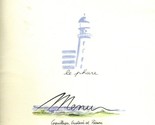 Le Phare Menu Rue Marbeuf Paris France The Lighthouse Crustaceans &amp; Shel... - £58.48 GBP