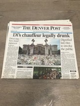 DENVER POST September 2 1997 Di&#39;s chauffeur legally drunk Diana British ... - $22.00