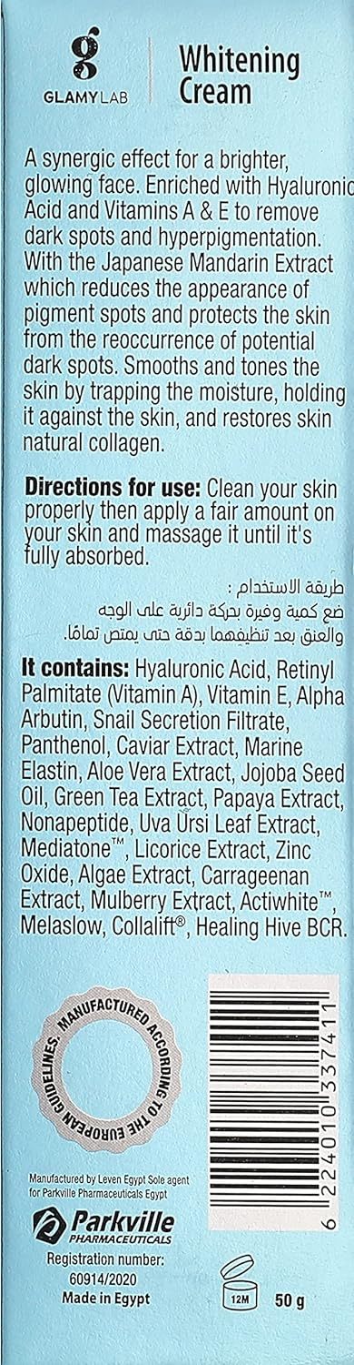 Glami Lab Whitening Cream SPF 30, 50.0 ml for all skin types Item image 4