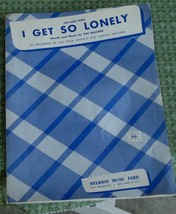 (Oh Baby Mine) I Get So Lonely, Pat Ballard, 1954, Old Sheet Music - £4.66 GBP