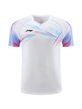 2023 New Li-Ning Men&#39;s Sports Tops Badminton Clothes Tennis T-Shirts - £17.53 GBP