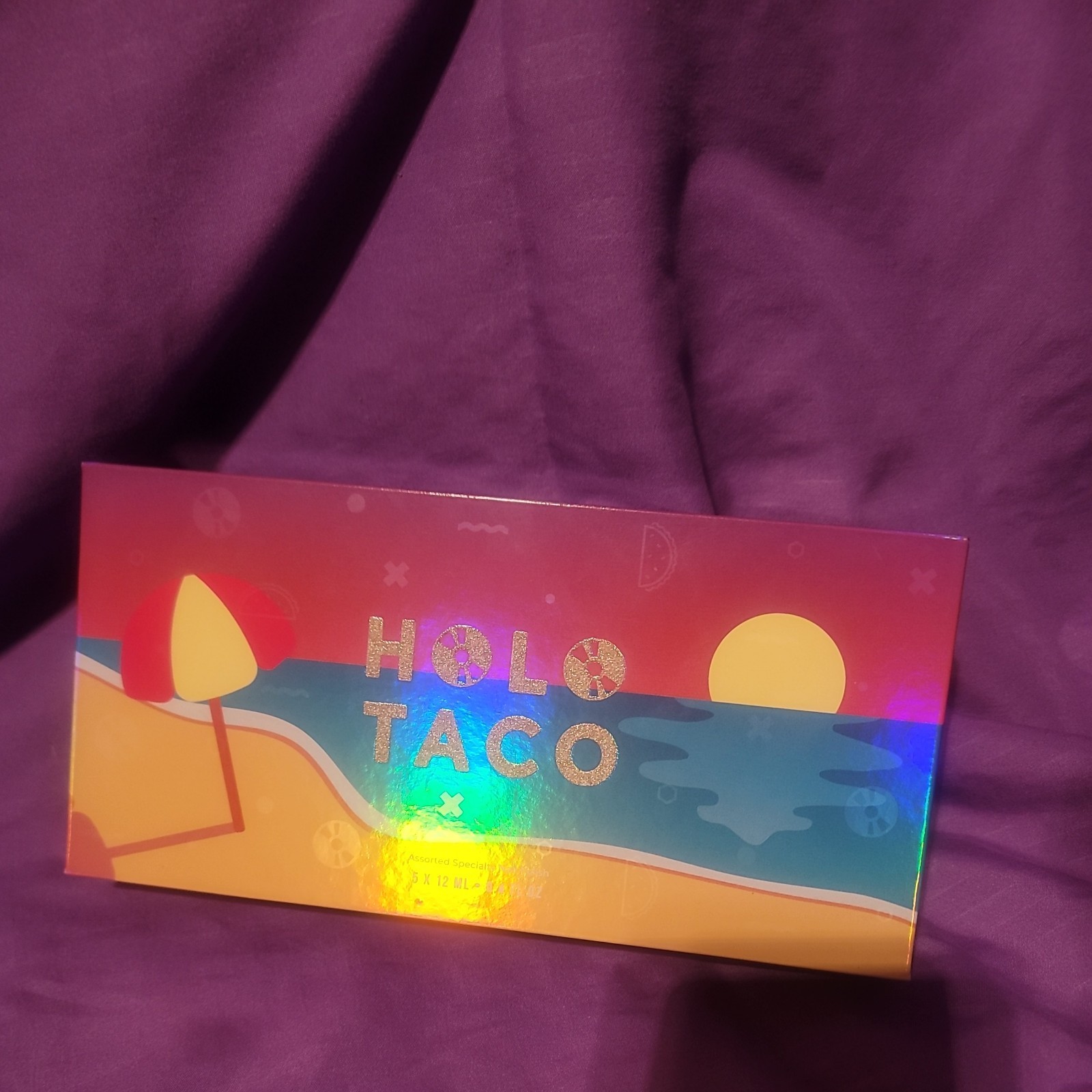 Holo Taco Vacation Limited Edition Collection *Box Only* No Nail Polish - $29.68