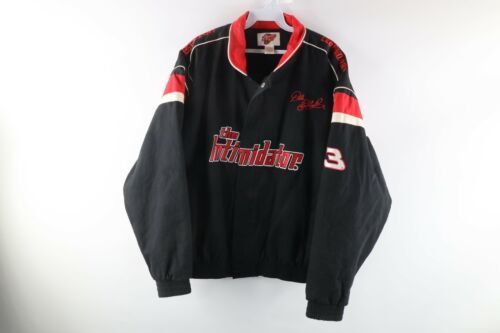 NOS Vintage 90s NASCAR Mens Large Dale Earnhardt The Intimidator Pit Cre... - $296.95