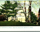 Moody Graves East Northfield Massachusetts MA Raphael Tuck DB Postcard G2 - $6.88