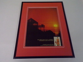 1982 Johnnie Walker Red Framed 11x14 ORIGINAL Vintage Advertisement - £27.29 GBP