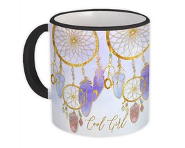 Cool Girl : Gift Mug Dream Catcher Cute Gift for Girl Teen - £12.70 GBP