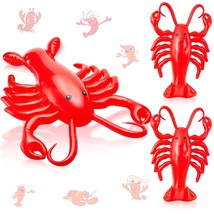 3 Pcs Inflatable Lobsters 20 Inches Blow Up Crawfish Party Decorations F... - £26.74 GBP