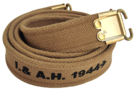 (Pack of 2) WWII British Army Martini Canvas Lee Enfield Sling Khaki Color - £21.22 GBP