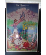 Vtg Beauty &amp; The Beast Orig Kiosk Movie Poster 27x40 Walt Disney Rare NOS - €107,39 EUR