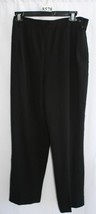 ANN TAYLOR BLACK WOOL DRESS PANTS SIZE 10 #8578 - $8.98