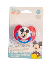 Pacifier With Cover - New - Disney Baby Mickey Mouse &amp; Friends Red Micke... - £7.18 GBP