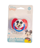 Pacifier With Cover - New - Disney Baby Mickey Mouse &amp; Friends Red Micke... - £7.07 GBP