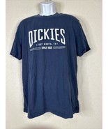 Dickies Men Size M Blue Fort Worth Tx T Shirt Short Sleeve Casual - £8.17 GBP