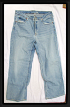 Old Navy Ladies 16 Petite Jeans Extra High Rise Wide Leg 39&quot; x 29&quot; - $21.77