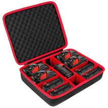 Hard Battery Storage Box Holder, Carrying Case Replacement For Milwaukee M12 M18 - £43.95 GBP