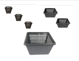 Plastic Mesh Square Aquatic Baskets Pond Planting Kit | Value 6 Pack - $61.33