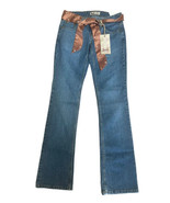 NEW L.E.I. Ashley Boot Cut Jeans Low Rise Juniors Size 1 Y2K Flap Pocket... - £19.24 GBP