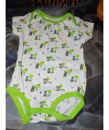 Avon Snap Tee Tiny Tillia White With Green Trim  Size 6/9 Months NWOT - €14,12 EUR