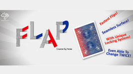 Modern Flap Card to Box (Blue) by UZ Hsieh - Trick - £23.31 GBP
