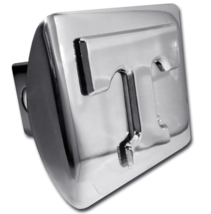 university of tennessee chrome trailer hitch cover usa made - £64.33 GBP