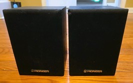 Vtg Pioneer CS-X500-K Speaker System Small Black Bookshelf Tested Works ... - $448.06 MXN