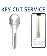 KEY CUT SERVICE + METALL KEY  for Nissan N102-PT N104-PT DA34 Key - $374.72 MXN
