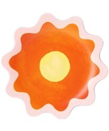 Four (4) Room Essentials™ ~ Figural 9&quot; ORANGE FLOWER ~ Melamine ~ Novelt... - $622.09 MXN