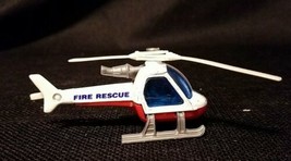 Vintage Matchbox 1982 White Fire Rescue Helicopter ~ 1:110 Scale ~ Nice!! Euc - £7.15 GBP