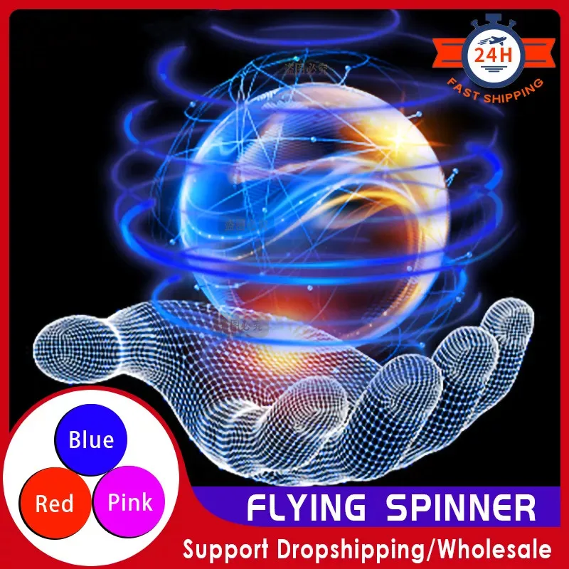 Flying Ball Boomerang Flyorb Magic With LED Lights Drone Hover Ball Stress - £11.28 GBP+