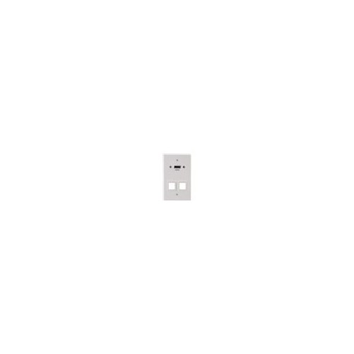 C2G 60161 HDMI SG WALL PLATE 2 KEYSTONES WHITE - $67.20