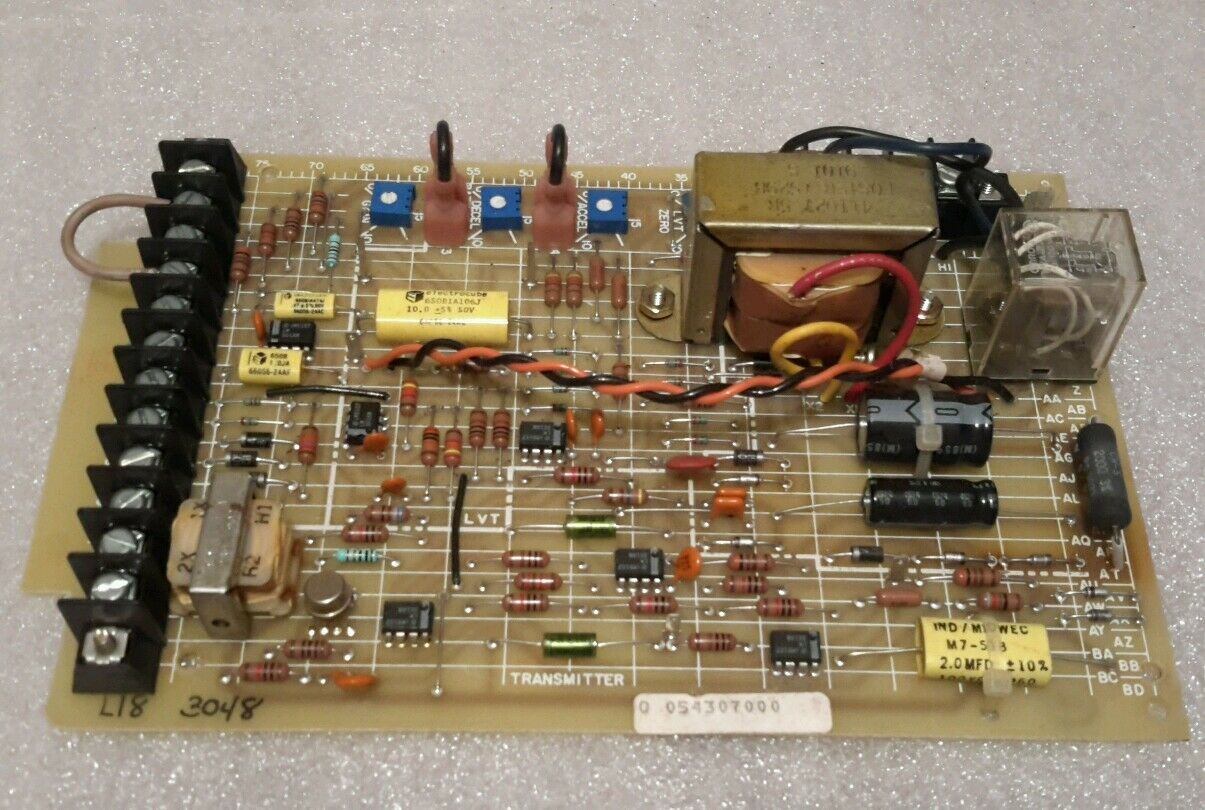 RELIANCE ELECTRIC 801412-A CIRCUIT PC BOARD TRANSMITTER $59 - $16.28