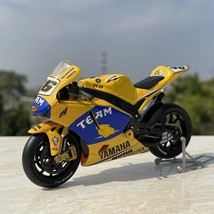 1/18 Yamaha M1 NO 46 Moto GP Racing Motorcycle Model Simulation Alloy Metal Stre - £18.10 GBP