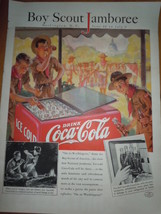 Coca-Cola Boy Scout Jamboree Print Magazine Ad 1937 - $12.99