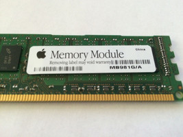 New Apple MB981G/A Micron 2GB DDR3 Ecc 1066MHz PC3-8500E Mac Pro Server Memory - $20.69