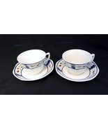 Lancaster Adams China Breakfast Cups &amp; Cream Soup Saucer Sets English Ir... - $19.79