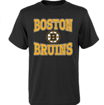 NHL Boys Hockey Boston Bruins Team T-Shirt Youth Large - £12.55 GBP