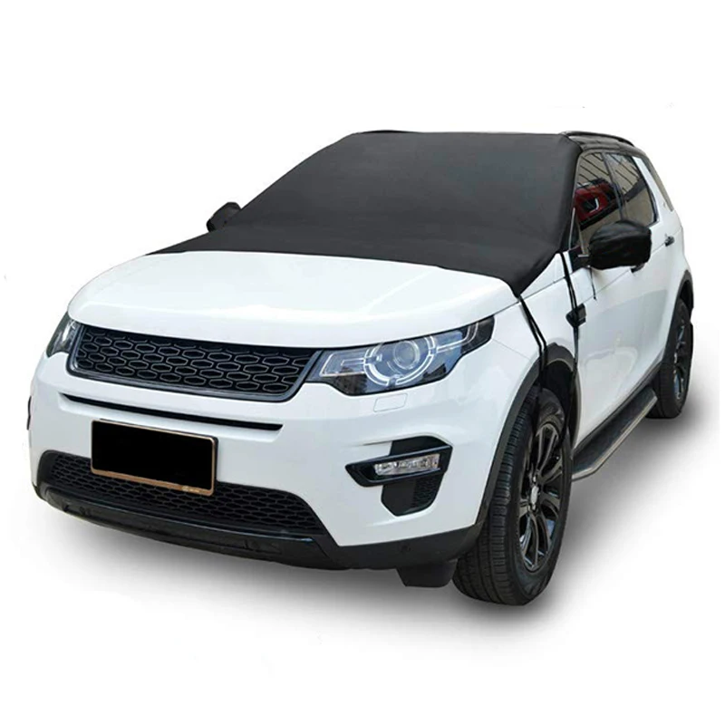 Universal Car Front Windshield Cover Snow Car Cover Sunshield Dust Waterproof - £11.29 GBP