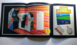 Pole Position Video Arcade Flyer Original 1982 Video Game Foldout Brochu... - $33.20
