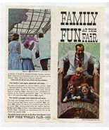 Family Fun at the Fair Brochure 1965 New York World&#39;s Fair Cost of Atrra... - £11.99 GBP