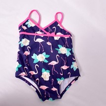 Carter&#39;s Flamingo Baby Girl&#39;s One Piece Swimsuit Size 24 Months - $232.80 MXN