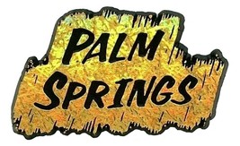Palm Springs Gold Prism Fridge Magnet - $5.99