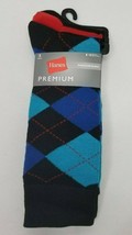 Hanes premium men&#39;s socks 3 Pack Shoe Size 6-12 New With Packaging HL2 - £7.84 GBP