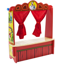 Mother Goose&#39;s Tabletop Puppet Theater - £58.64 GBP