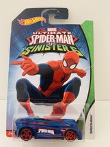 Hot Wheels Marvel Ultimate Spider-man vs. Sinister 6 Monoposto Car Figure - £9.28 GBP